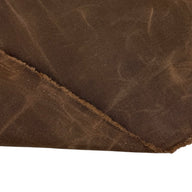 Waxed Cotton Canvas 10oz Beeswax - Brown
