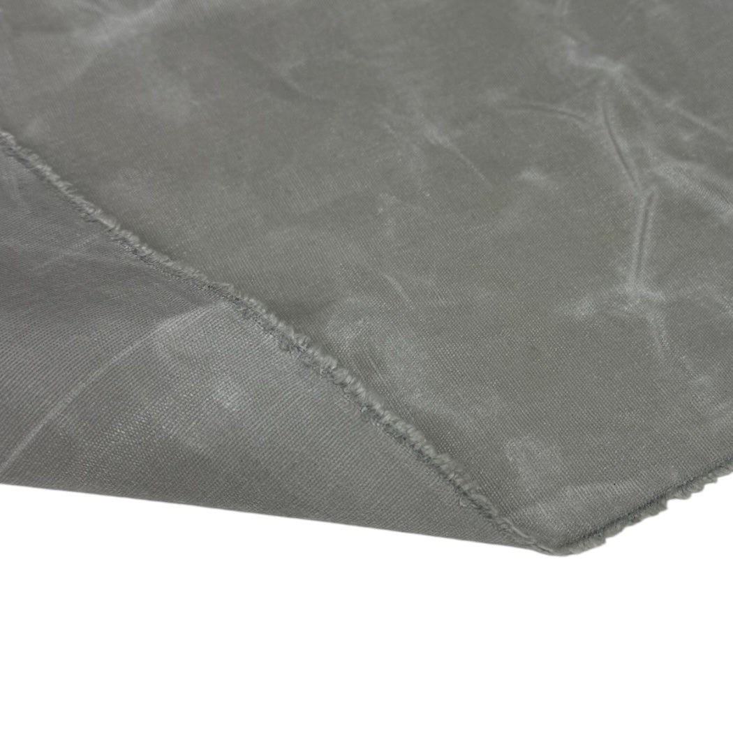Waxed Cotton Canvas 12oz - Grey