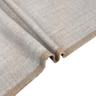 Woven Upholstery Remnant - White/Beige