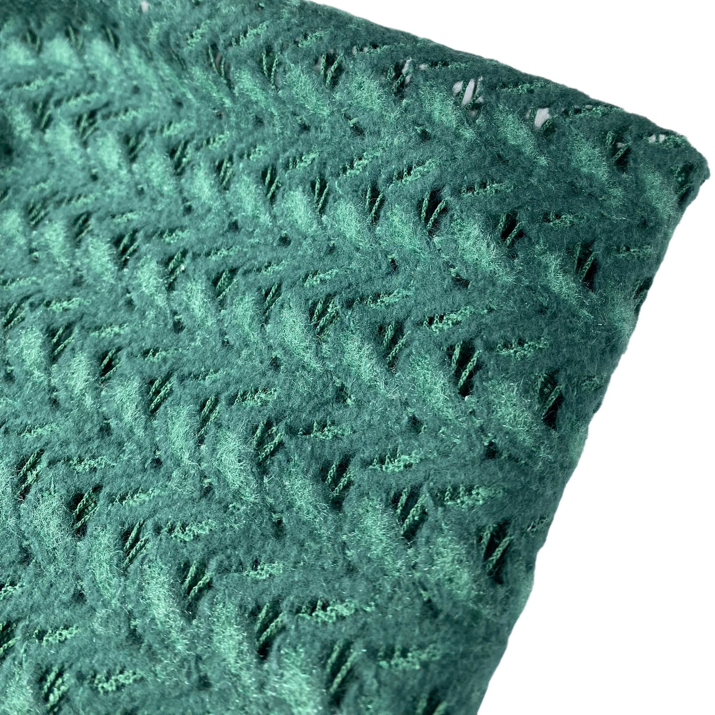 Crochet Lace - Remnant - Green