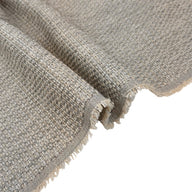 Woven Upholstery Remnant - Grey/Ivory/Beige