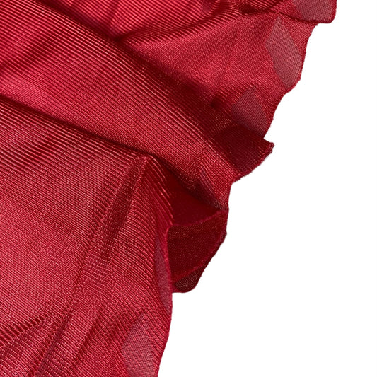 Tricot Knit Lining - Chili Red