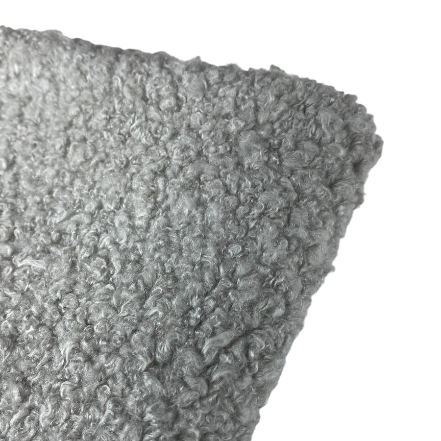 Boucle Upholstery Designer Remnant  - Grey