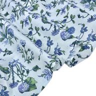 Liberty Printed Tana Lawn Cotton - Floral - White/Green/Blue/Lilac