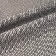 Chenille Upholstery Remnant - Grey/Ivory