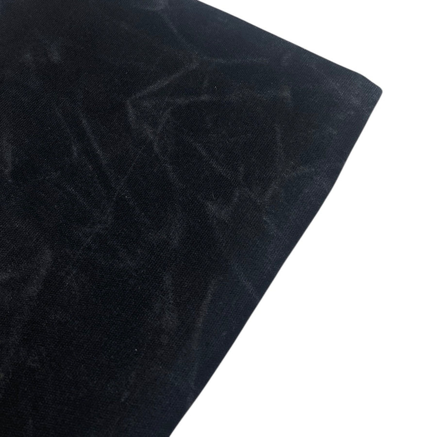Waxed Cotton Canvas 12oz - Black