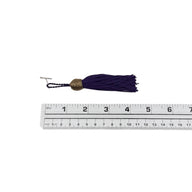 Decorative 3” Tassel - Gold/Purple
