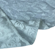 Stretch Floral Lace - White