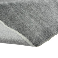Striped Chenille Upholstery Remnant - Grey
