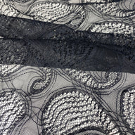 Paisley Lace - Black