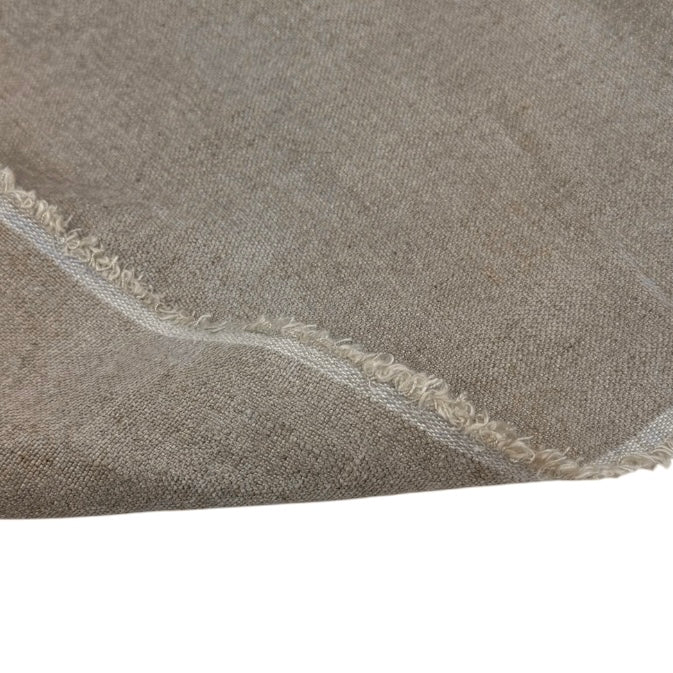 Chenille Upholstery Remnant - Greige