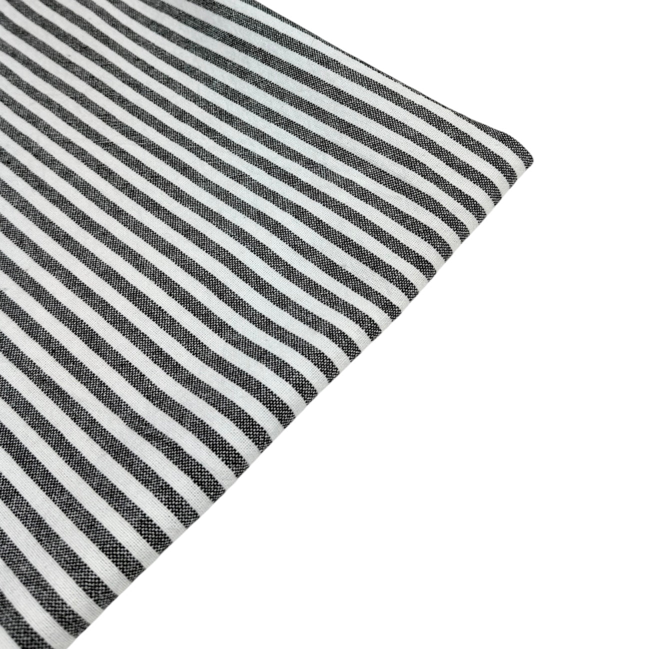 Striped Organic Cotton - Black/White