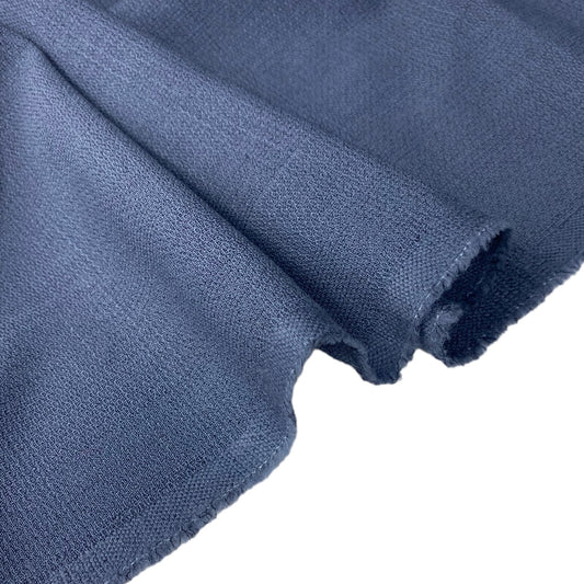 Wool Crepe - Remnant - Blue Grey