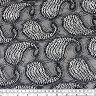 Paisley Lace - Black