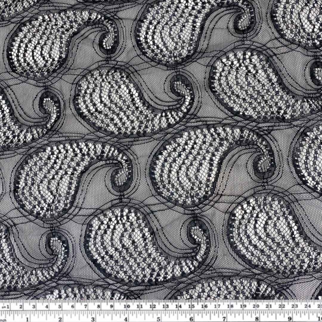 Paisley Lace - Black