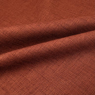 Woven Interfaced Upholstery Remnant - Rust
