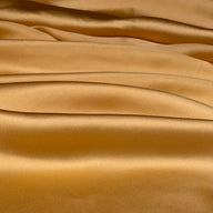 Mulberry Silk Charmeuse Satin - Bright Gold
