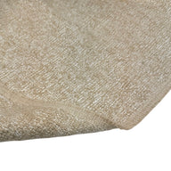 Hemp/Cotton Upholstery Remnant - White/Natural