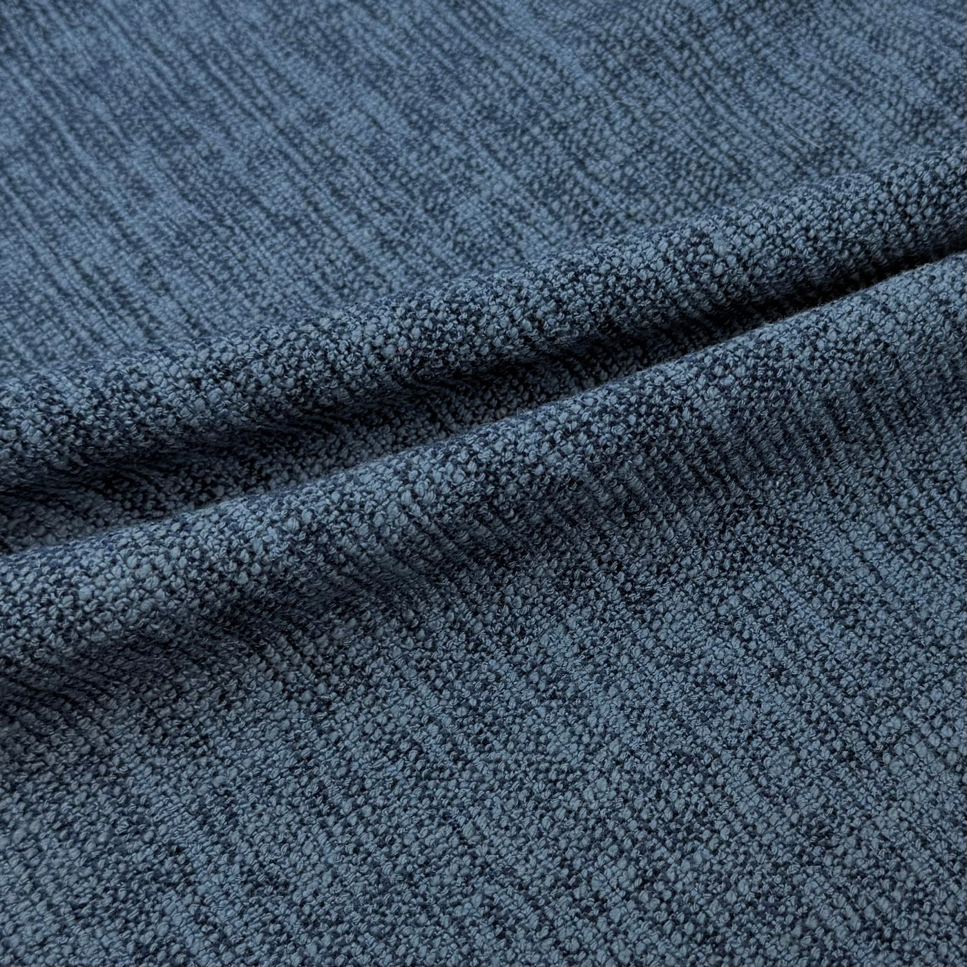 Woven Upholstery Remnant - Blue