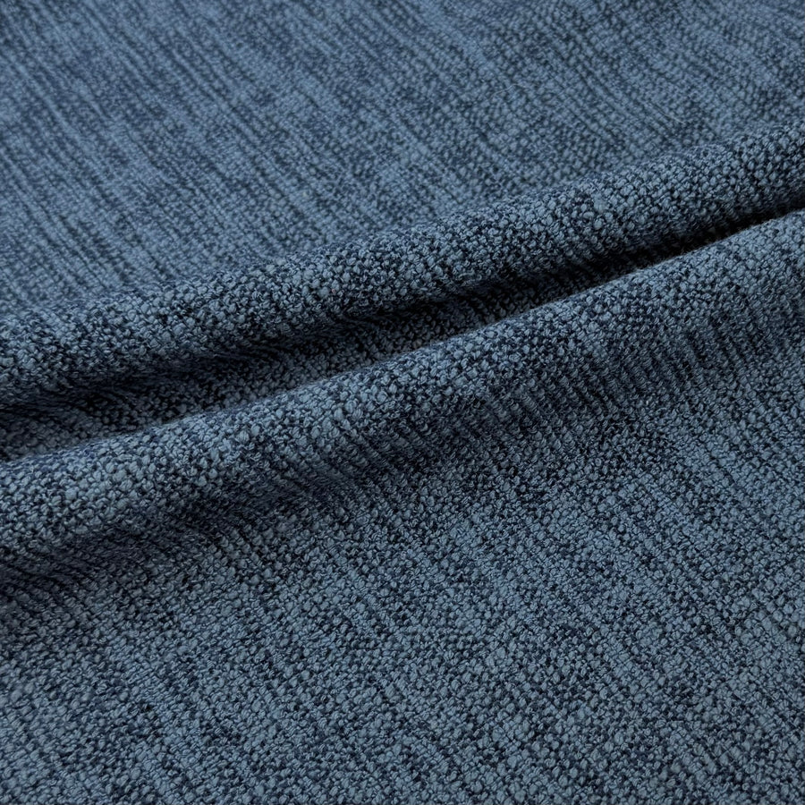 Woven Upholstery Remnant - Blue