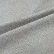 Chenille Upholstery Remnant - Grey/White