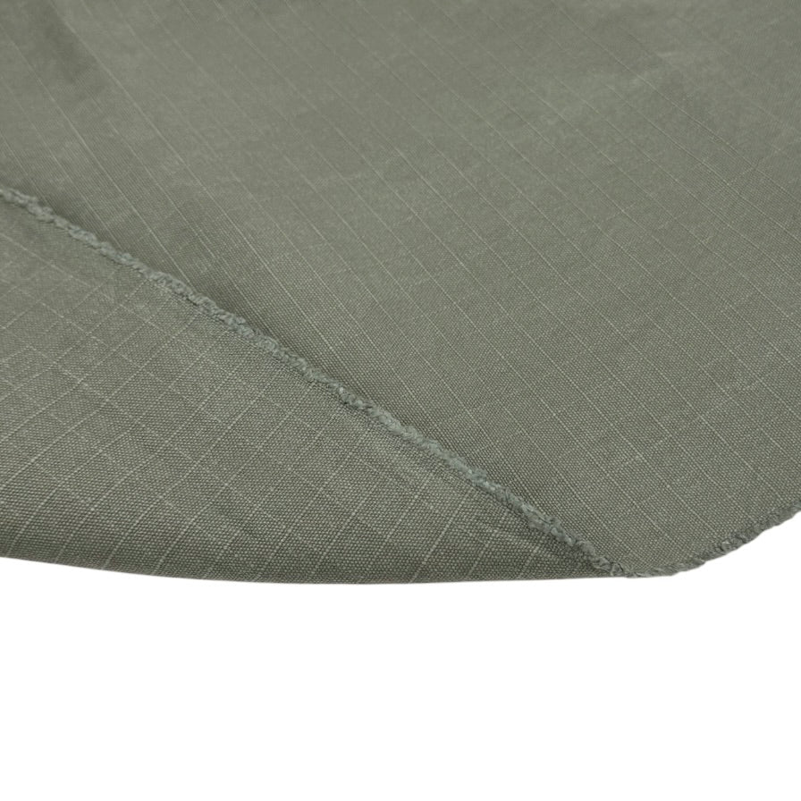 Cotton Ripstop 12oz - Muted Green