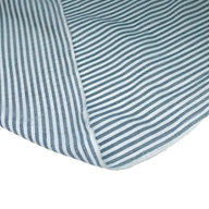 Striped Woven Cotton Blend - White/Green