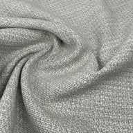 Boucle Upholstery Remnant  - Ivory/Grey