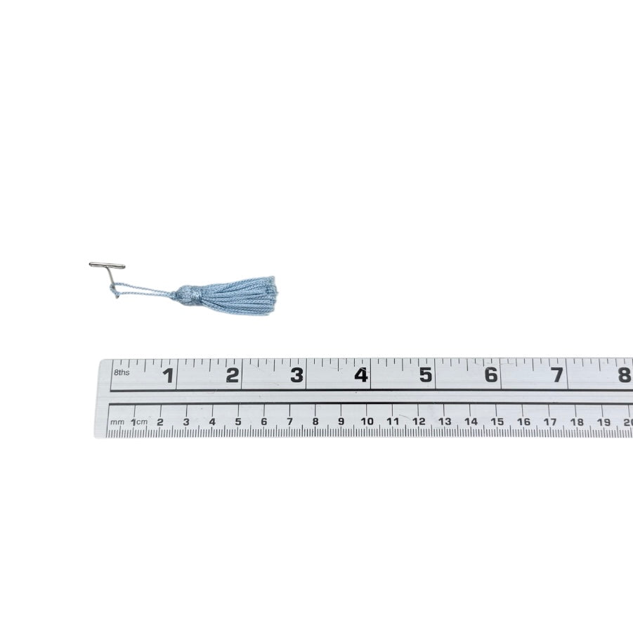 Decorative 1 1/2” Tassel - Light Blue