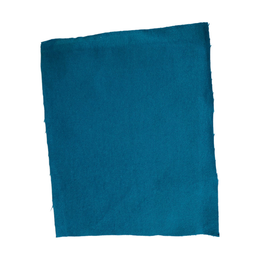 Cotton Flannel - Turquoise - Remnant