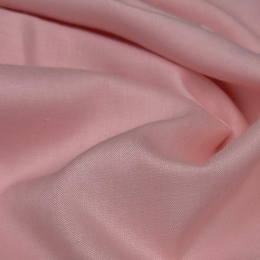 Medium Weight Linen/Viscose Blend - Pink