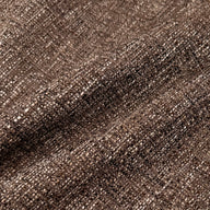 Woven Upholstery Remnant - Brown/White
