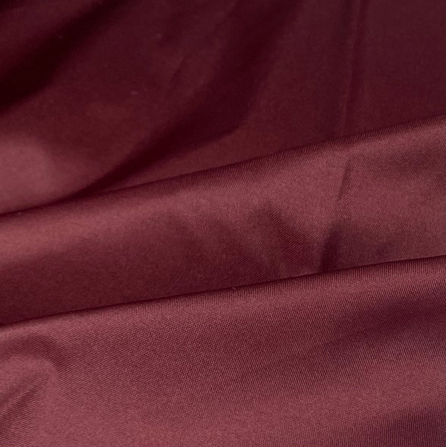 Water Repellent Nylon Lining - Maroon