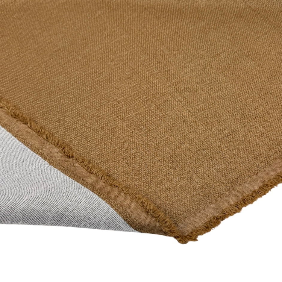Woven Interfaced Upholstery Remnant - Gold