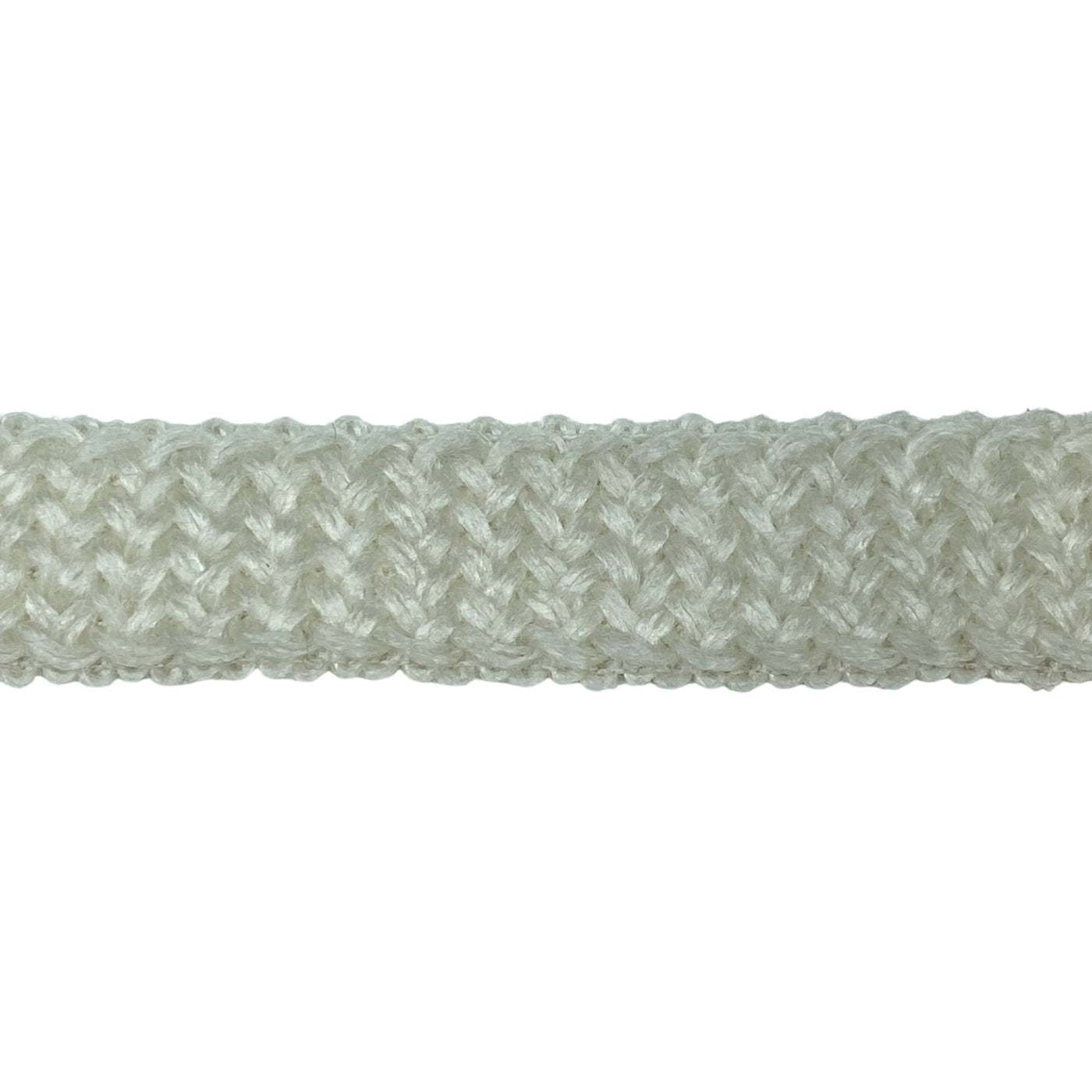 Decorative Stretch Knit Trim - White