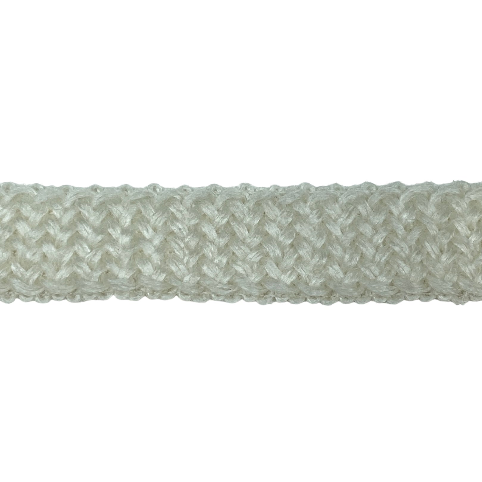 Decorative Stretch Knit Trim - White