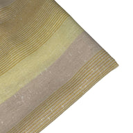 Striped Cotton/Linen - Yellow/Beige