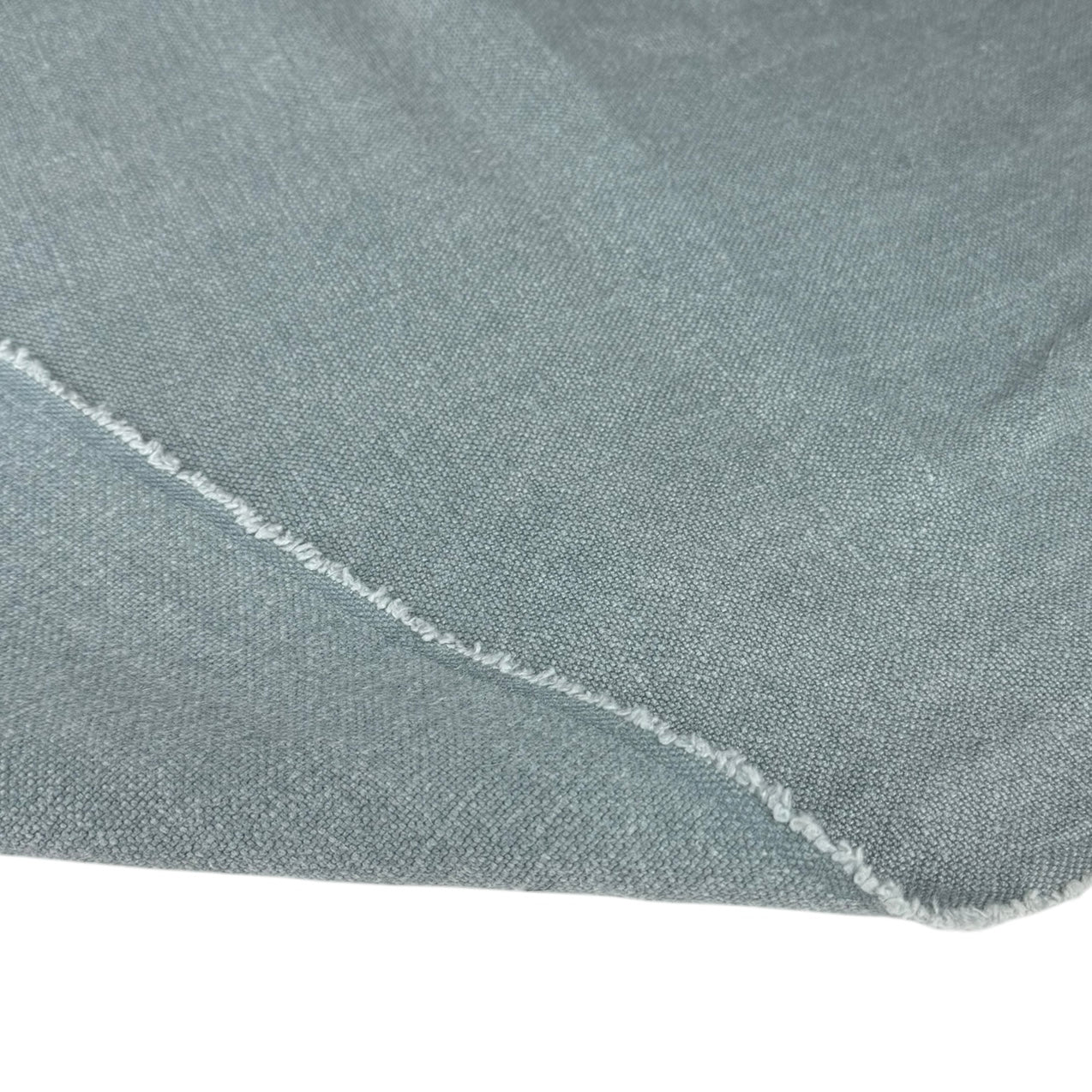 Woven Linen Remnant - Glacier