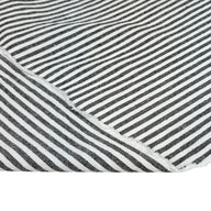 Striped Organic Cotton - Black/White