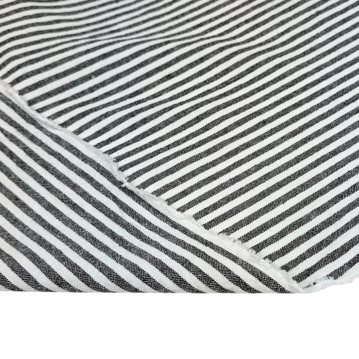 Striped Organic Cotton - Black/White