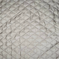 Diamond Quilted Nylon - Beige