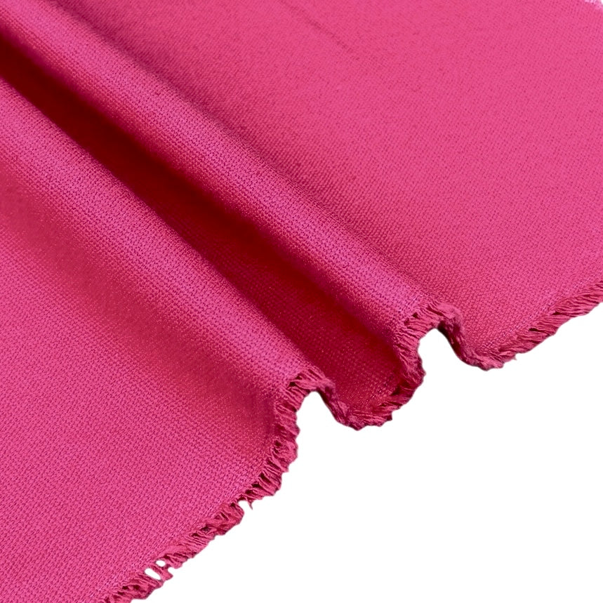 10oz Cotton Duck Canvas - Raspberry