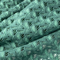 Crochet Lace - Remnant - Green