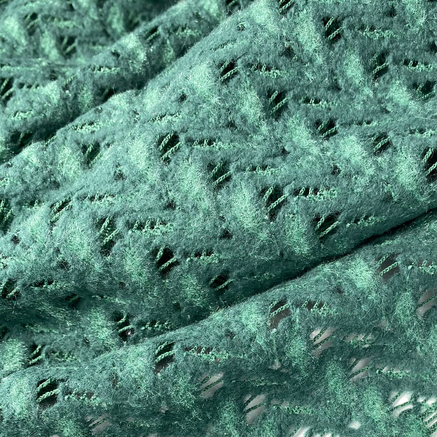 Crochet Lace - Remnant - Green