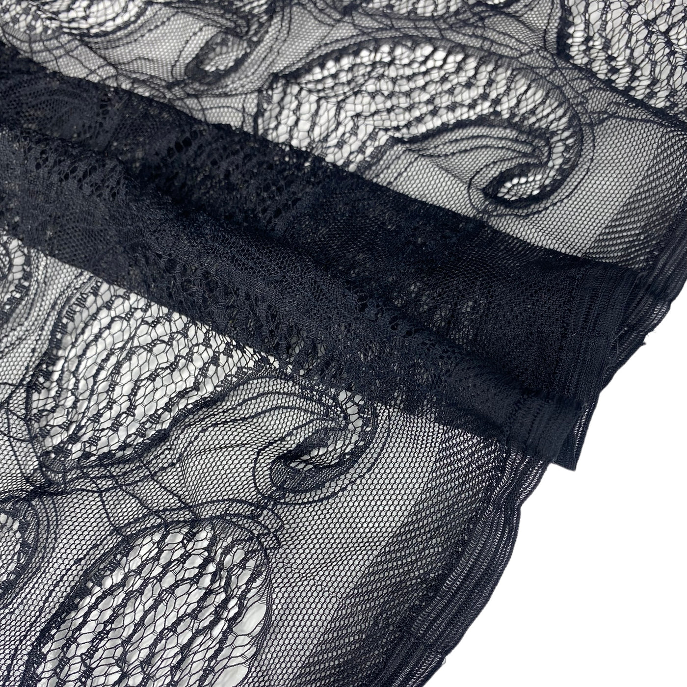 Paisley Lace - Black