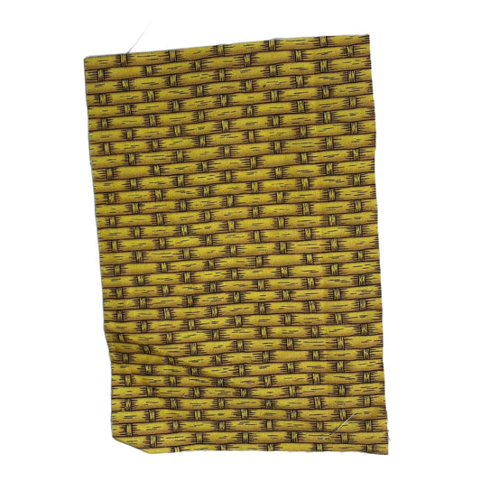 Printed Cotton - Basket- Remnant