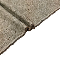 Cotton Upholstery Remnant - Beige/Brown