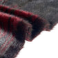 Luxury Faux Fur - Remnant - Black/Brown/Red