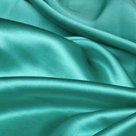 Mulberry Silk Charmeuse Satin - Tiffany Green