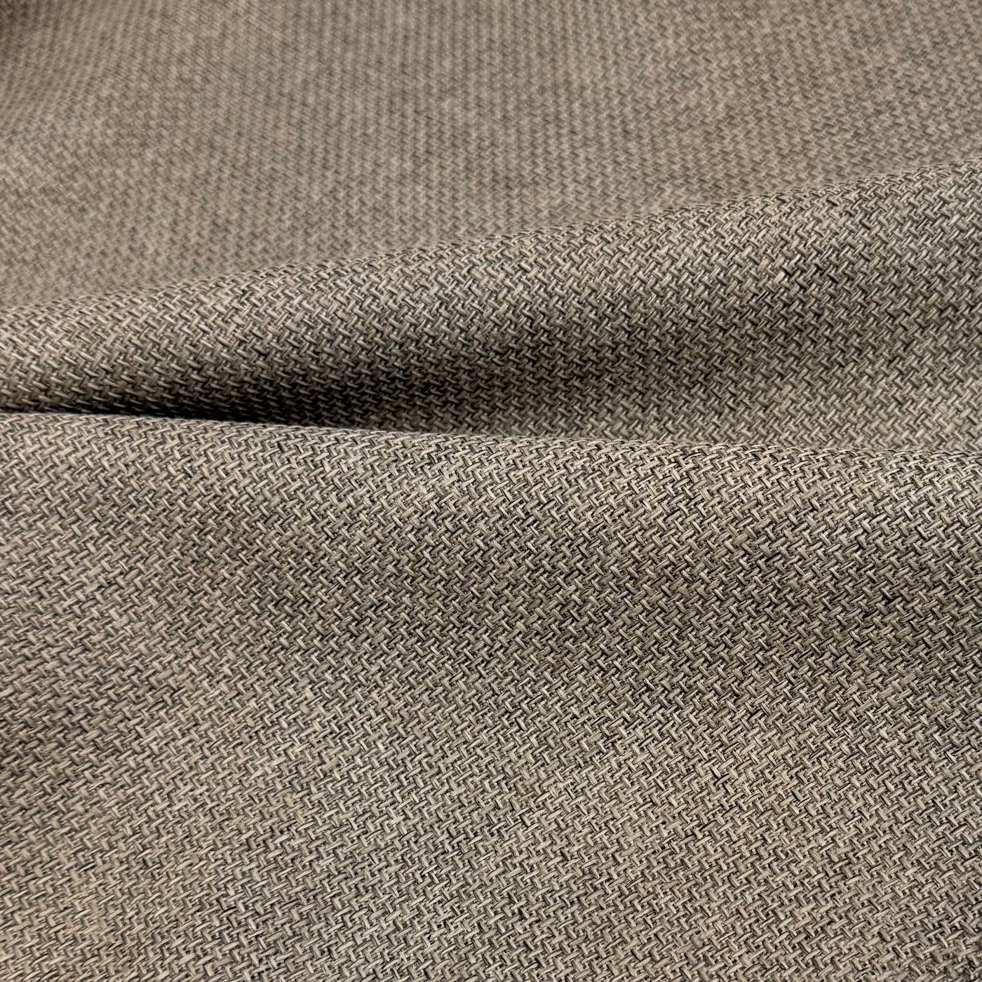 Woven Upholstery Remnant - Beige/Black